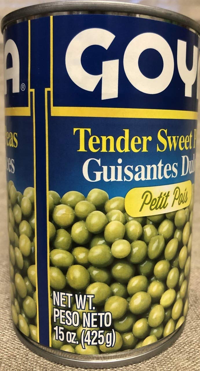 Goya tender sweet peas 15oz (041331125314)