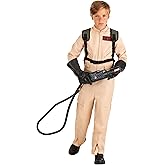 Kid's Ghostbusters Costume with Proton Pack Accessory, Ghostbusters Jumpsuit, Officially Licensed Outfit for Halloween