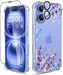 ilnehc for iPhone 16 Case,[3 in 1] with Screen