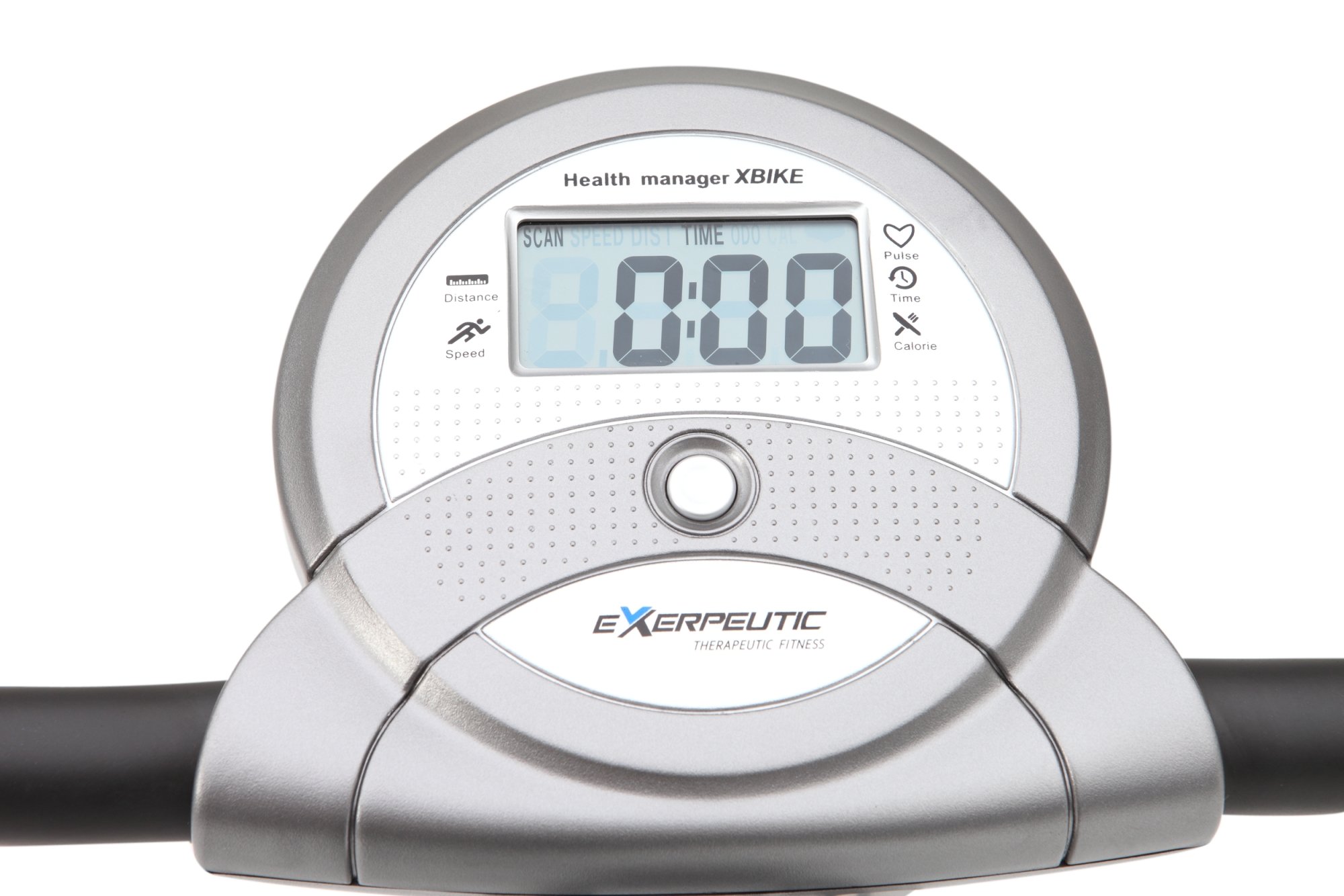 exerpeutic folding magnetic upright bike with pulse review