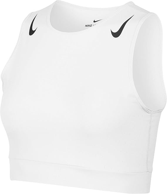 Amazon Nike レディース Aeroswift ランニングクロップドタンクトップ アクティブシャツ Tシャツ 通販