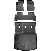 Cartist Floor Mats and Cargo Liner Fit for Chevy Trailblazer FWD 2021-2025 2026 All Weather Floor Mat Trailblazer Accessories Heavy Duty Carpet Protection (Only Fit Cargo in Upper Deck Position)