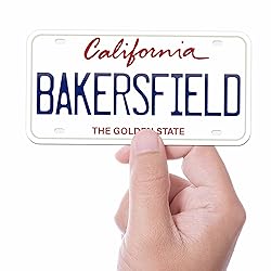 California License Plate Stickers for