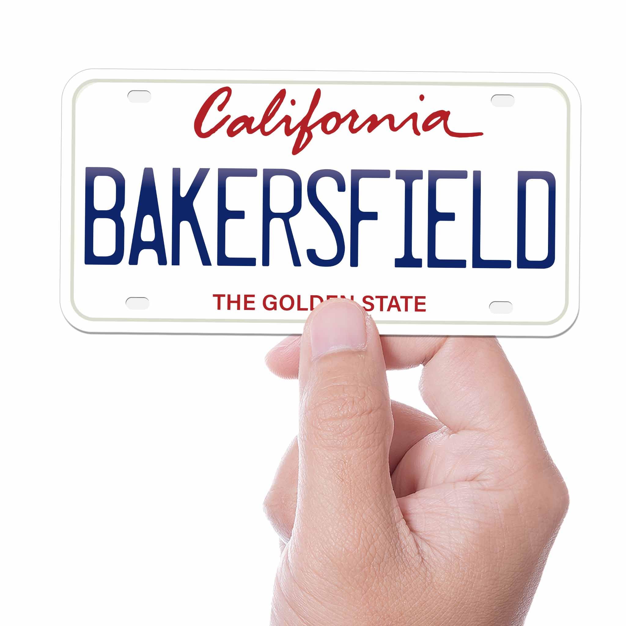 California License Plate Stickers for