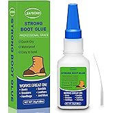 SAPBOND 25g Cowboy Boots Glue: Waterproof Professional Glue for Muck, Hiking, Suede, Repair Heel, Working Boot Sole