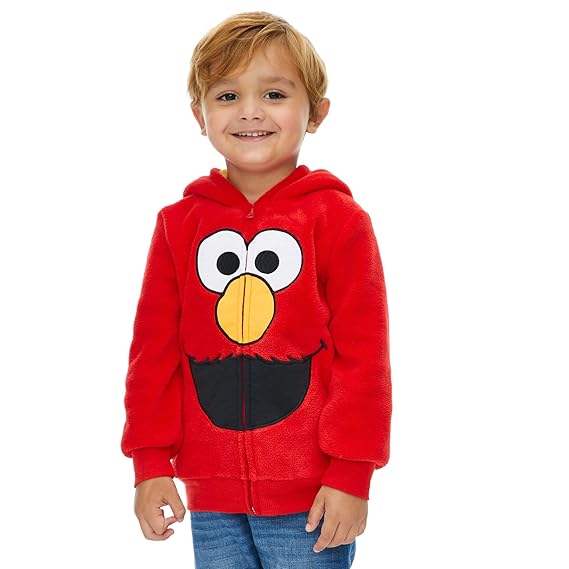 toddler boy red zip up hoodie
