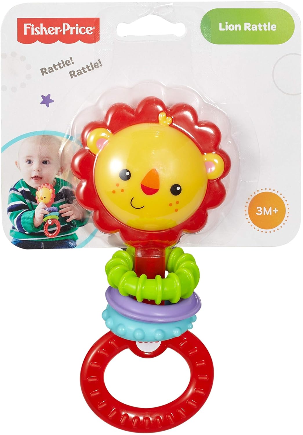 fisher price lion rattle
