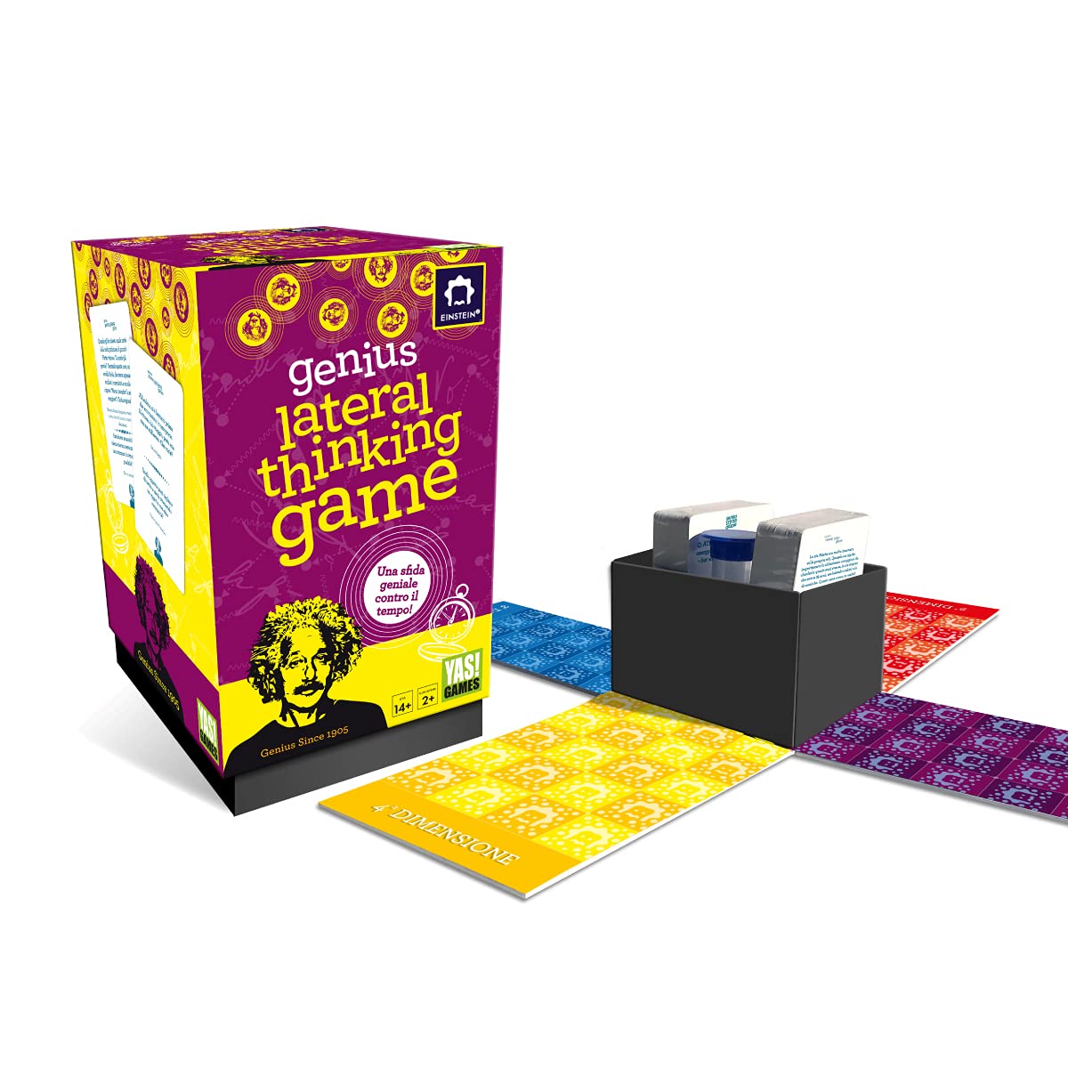Rocco Giocattoli Einstein Genius Lateral Thinking Game - Yas Games - The Only In English
