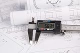 AKORD 150mm Digital Caliper Vernier Gauge with Large LCD 0-150 mm 0-6 in view 2