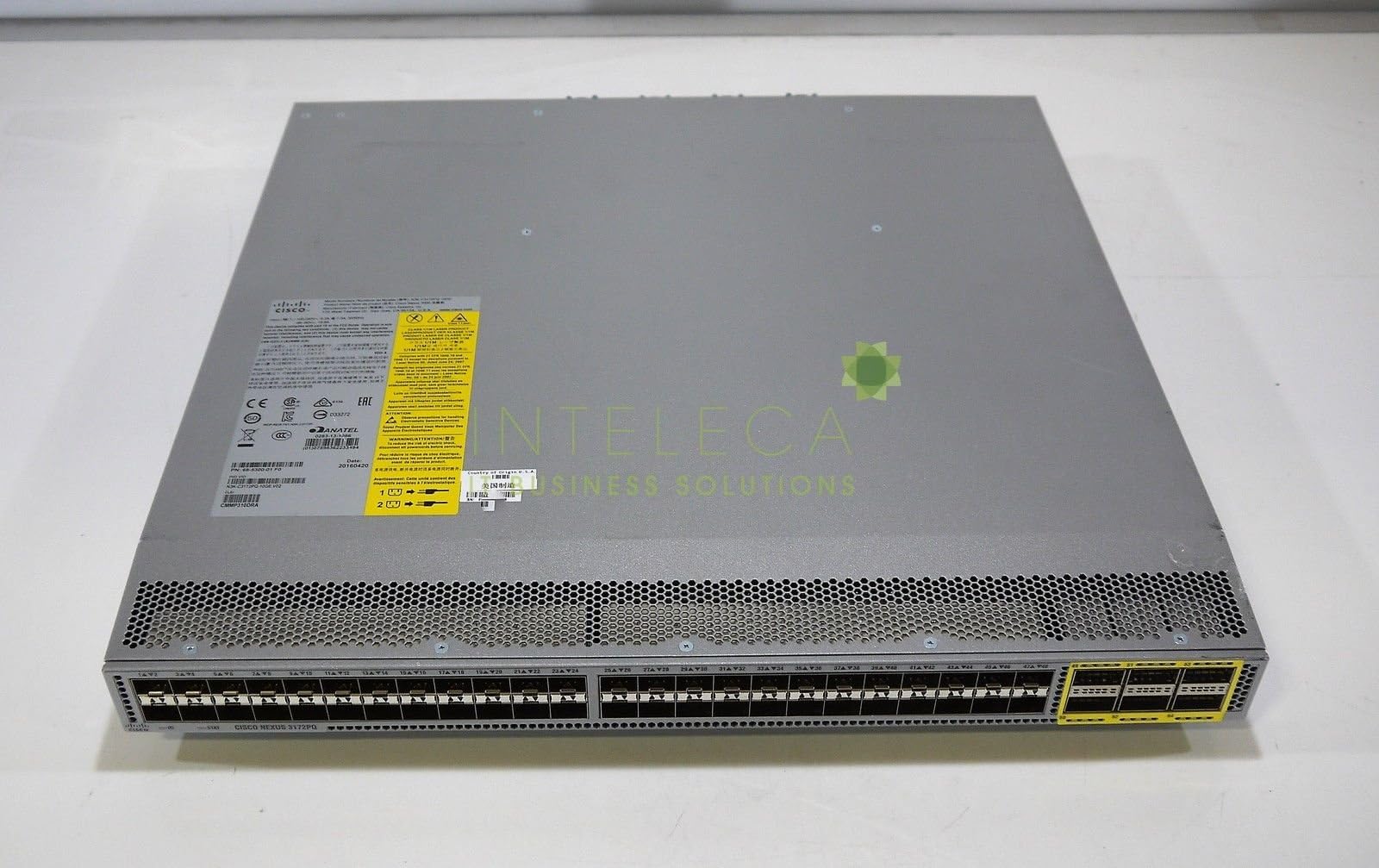 CISCO NEXUS 3172P 48XSFP+ & 6 QSFP+PORTS / N3K-C3172PQ-10GE /