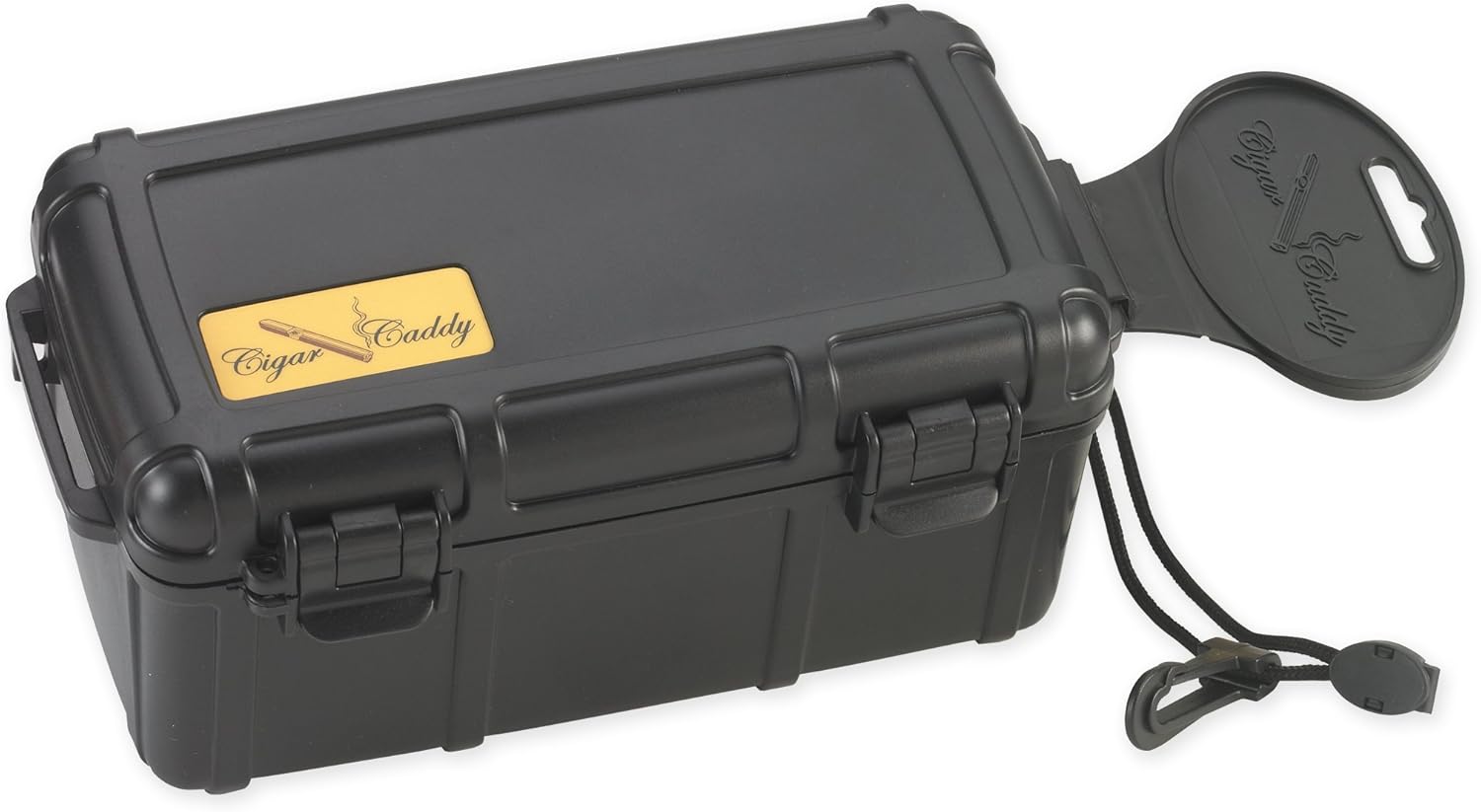 Cigar Caddy 3540 15 Cigar Waterproof Travel Humidor, Black Amazon.ca