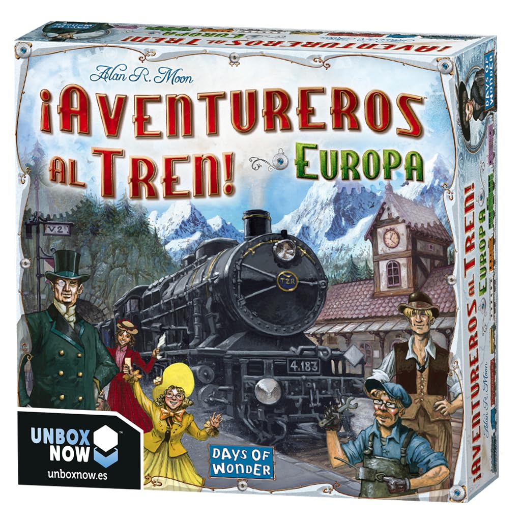 ¡Aventureros al tren! Edge Entertainment Board Game LFCABI127 - Spanish Language