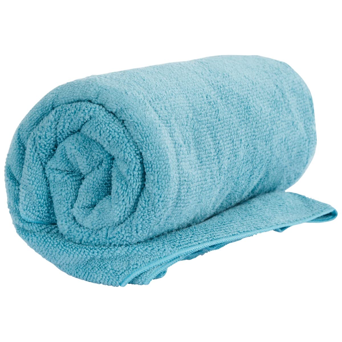 Trespass Lightweight Soft Touch Blue Terry Towel With Drawstring Bag