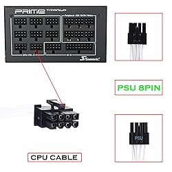 Certusfun CPU Cable for Seasonic, 27'' Male to Male