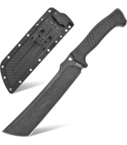 Amazon.com : Gtkii GTK36 Fixed Blade Knife DC53 Steel Blade Full