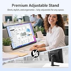 Innoview 23.8” 4K Large Portable Monitor, UHD