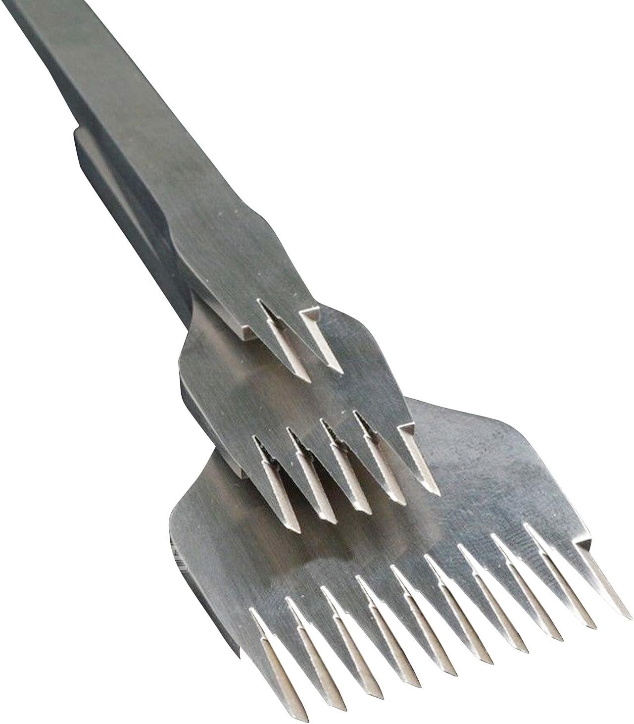 ColorMax Stainless Steel Flat Chisel Leather Craft Tools Hole Punch Tool Kit DIY