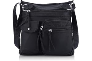 Angel Barcelo Crossover Purse and Handbags Crossbody Bags for Women,Ultra Soft Leather Neatpack Bag Shoulder Purses for Girl