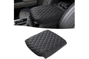GIANT PANDA Custom Center Console Cover Fit 2019-2024 Chevy Silverado&GMC Sierra,2021-2025 Tahoe Suburban Yukon with Bucket S