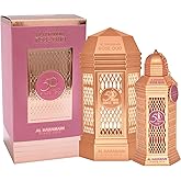 Al Haramain 50 Years Rose Oud - Arabian Perfume for Women - Long Lasting Woody Spicy Fragrance with Notes of Bergamot, Pepper, Cedarwood, Sandalwood and Musk - Arabic Eau de Parfum - 3.4 oz EDP Spray
