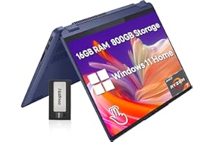 Lenovo Flex 5 14" 2-in-1 WUXGA Touchscreen Laptop, AMD Ryzen 7 7730U, 16GB RAM, 800GB Storage(512GB SSD+288GB Docking Station