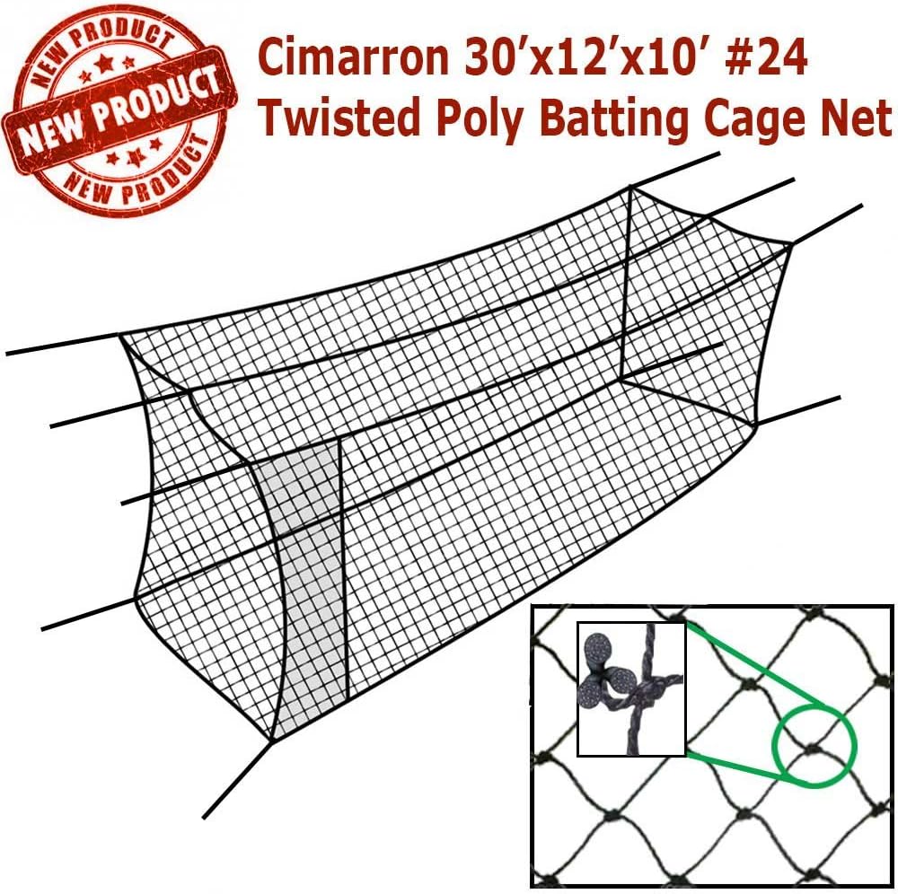 #24 Batting Cage Net and Frame Corners (30x12x10)