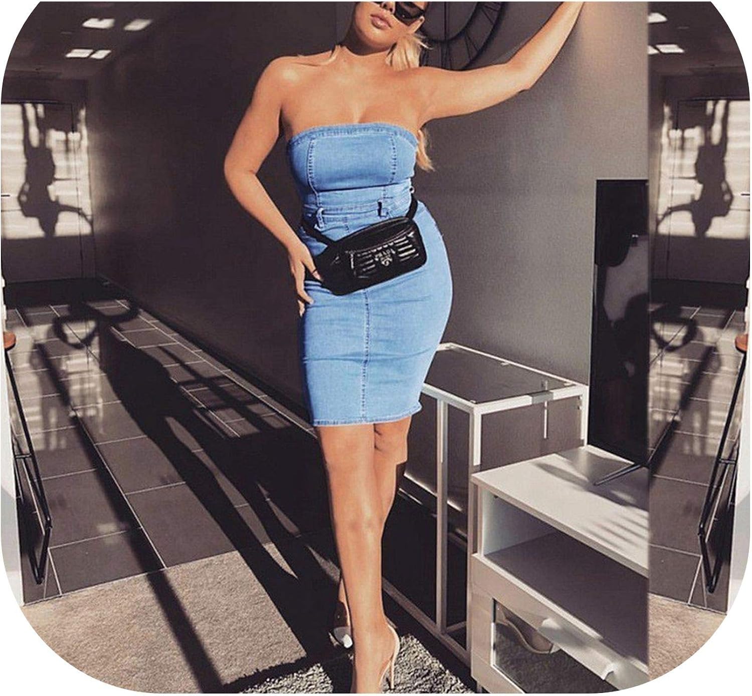 jeans dresses on amazon