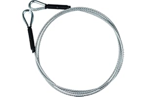 CTSC Zip Line Sling Cable, Wire Rope, 8/11/14 Foot, 3/16In (8 Foot)