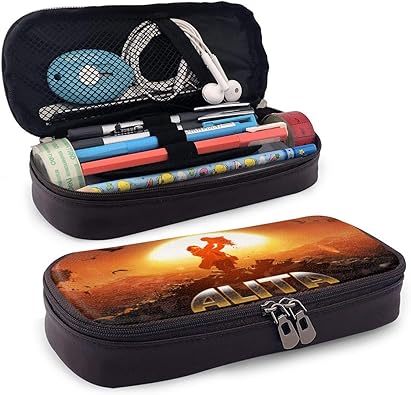 Amazon ペンポーチ アリータ バトル エンジェル ペンケース ペン入れ 文房具 筆箱 テスト用 多機能 ボートペンケース ファスナー 学生用 おしゃれ オフィス用品 事務用品 大容量 軽量 ペンケース おしゃれ 成人祝いプレゼント 男の子 高校生 Dsou シューズ バッグ
