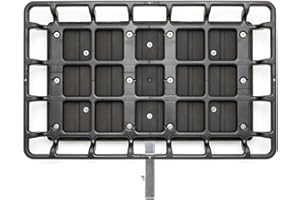 WeatherTech Hitch Basket Cargo Carrier 45"x28" 500lb. Load Capacity Aluminum Frame for 2" Hitch