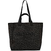 AllSaints Izzy Fzzy Leppo Tote Leopard Brown W344XD One Size
