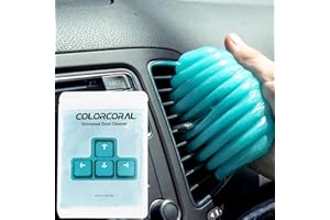 COLORCORAL Car Vent Cleaner Car Cleaning Gel for Keyboard Detailing Putty Goo Cleaning Putty Gel Auto Detailing Tools Vehicle Interior Cleaner Cleaning Mud for Dust Cleaner Slime Keyboard Cleaner Gel