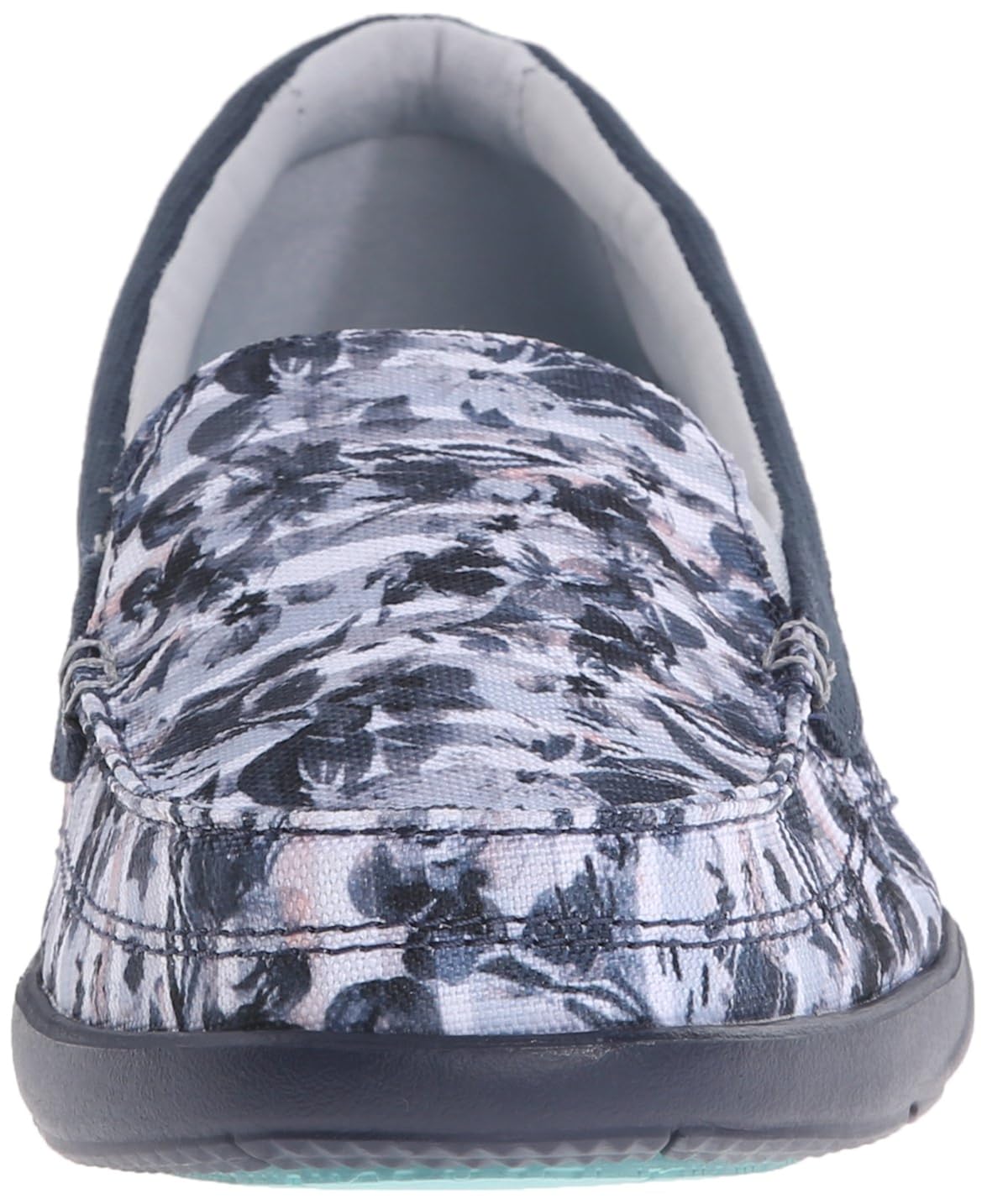 crocs women's walu ii striped flora loafers