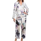 Natori womens Hiyaku Notch Pj Set Length: 27", Inseam: 26"