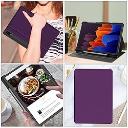 Soke Galaxy Tab S8+/S7 FE/S7 Plus Case with S Pen