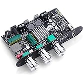 ZK-1001U Amp Bluetooth 5.3 Mono Amplifier Board Mini Audio Amps with TWS | 100W Amp with Boost for Home Outdoor DIY Speakers with 100W Power Output, Treble &amp; Bass,USB/AUX/BT Input, DC 9-24V