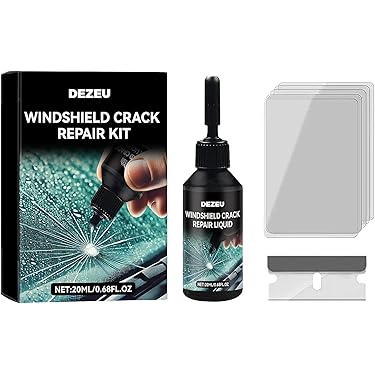 SYFFWZH Générique CrackFix Pro Kit, Windshield Crack Repair