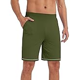 WiWi Viscose from Bamboo Pajama Short for Men Soft Knit Sleep Bottoms Summer Lounge Short Pants Cool Loungewear S-XXL