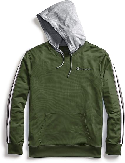 champion hoodie mens olive