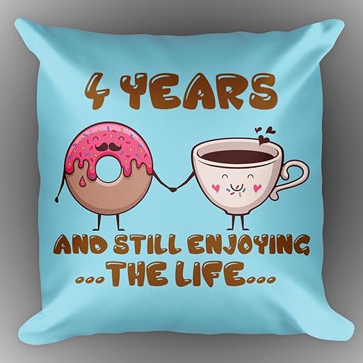 Amazon 結婚記念日枕 4年のベストギフト結婚記念日ギフト 製品include詰め物枕 枕 抱き枕 オンライン通販