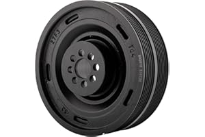 WEDOAUTO Harmonic Balancer Crankshaft Pulley Fit for Audi A4 A5 A6 A7 A8 Quattro Q5 Q7 Q8 S4 S5 S7 SQ5, for Volkswagen Touareg Hybrid 2011-2015 Replace# 06E105251F 06E105251E 594751 594-751