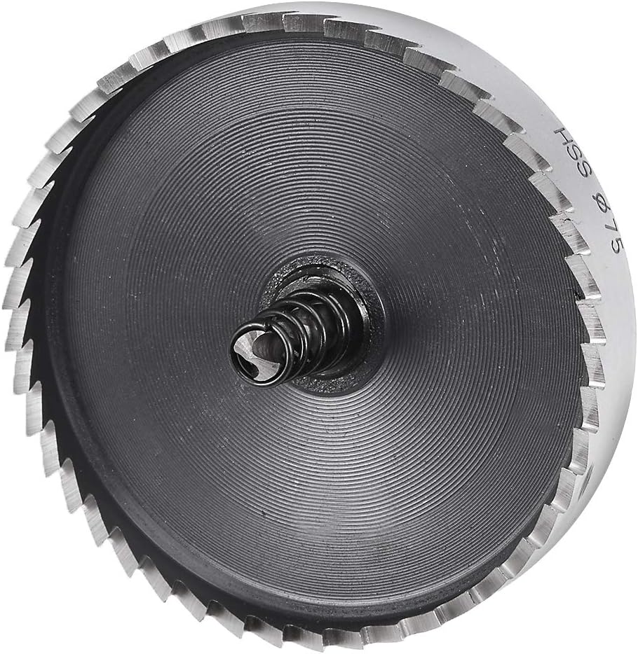 sourcingmap 75mm High Speed Steel HSS Drill Bit Hole Saw Cutter for Metal Alloy Wood - Image 5