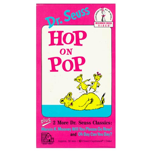 Dr. Seuss Hop On Pop Beginner Book Video [VHS] on PopScreen