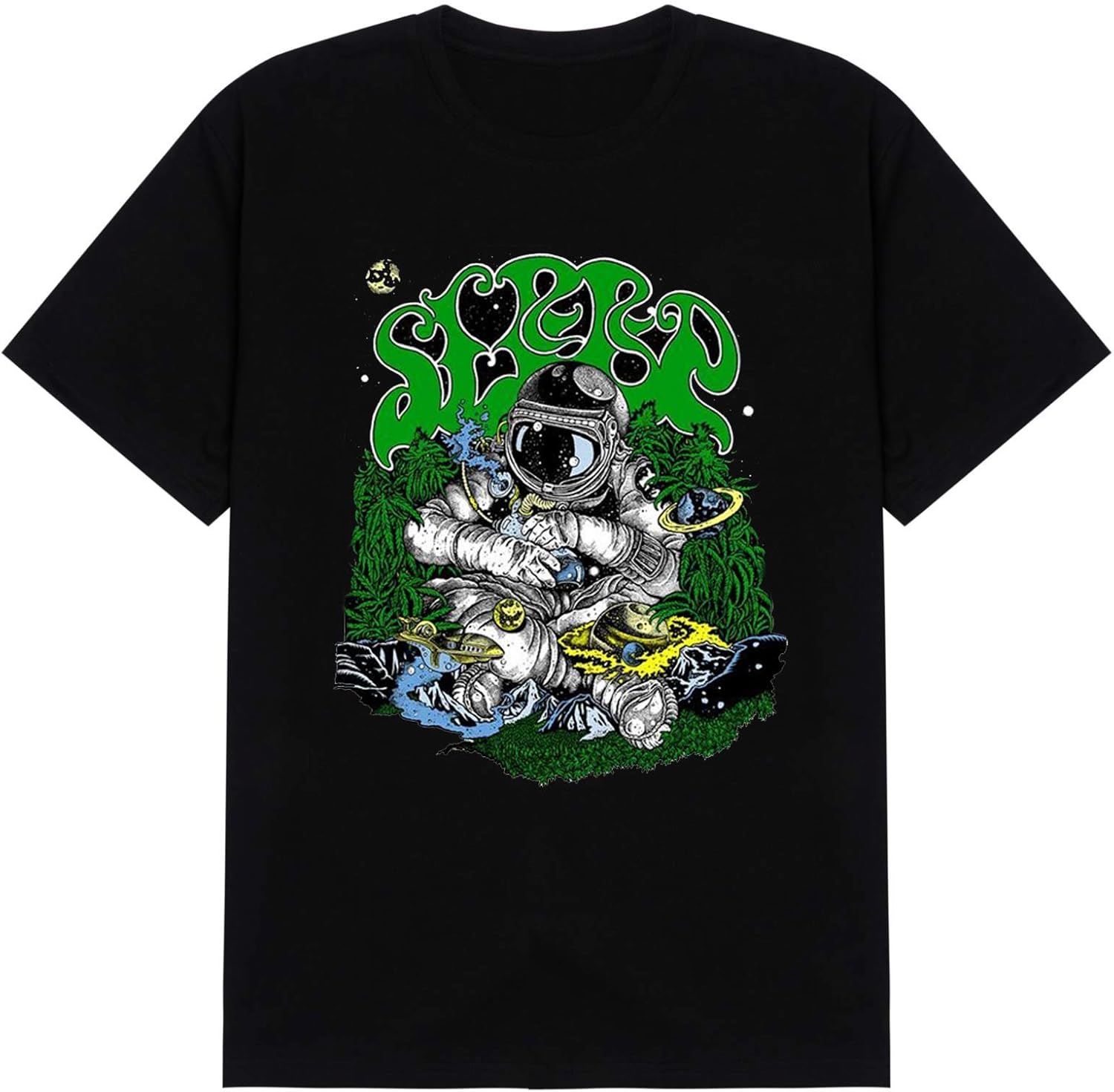 Sleep Band Tee Men Short Sleeve Black Cotton TShirt Amazon.co.uk