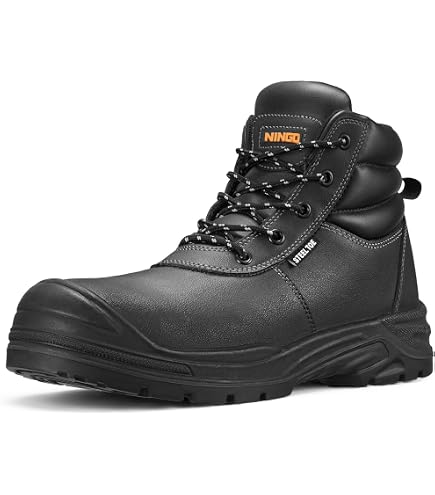 Portwest Steelite Trekker Boot – S1P Safety Boot, Size 42/8, Black, Steel Toe & Puncture Resistant - View #10