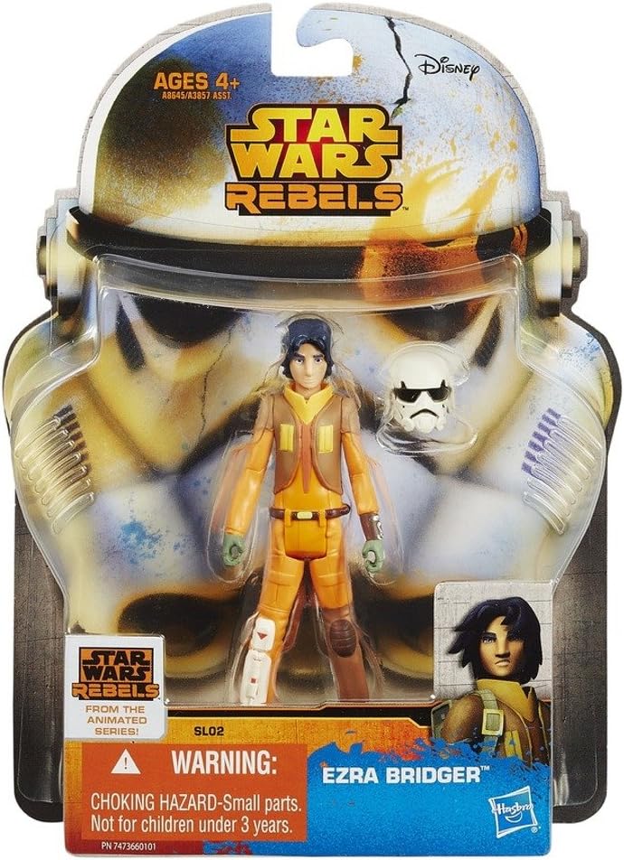STAR WARS Rebels Saga Legends Ezra Bridger Action Figure, Blue, Grey
