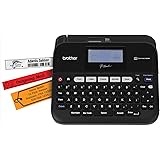 Brother P-touch, PTD450, PC-Connectable Label Maker, Split-Back Tapes, 7 Font Sizes, One-Touch Keys, Black