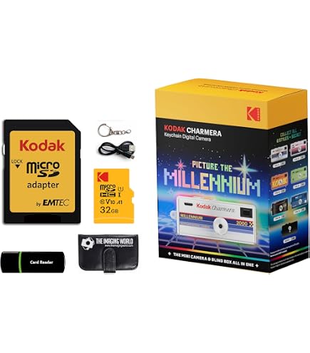 Amazon.com : KODAK CHARMERA Keychain Digital Camera Blind Box (2PC