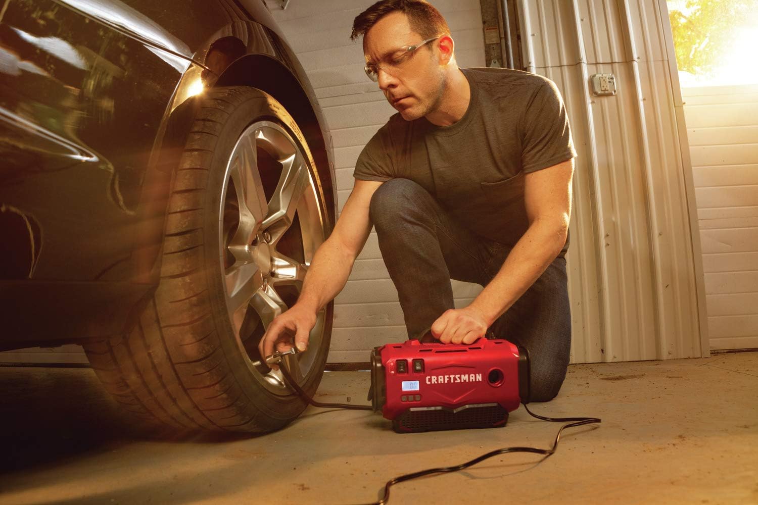 CRAFTSMAN V20 Inflator, Tool Only (CMCE520B),Red: Home Improvement