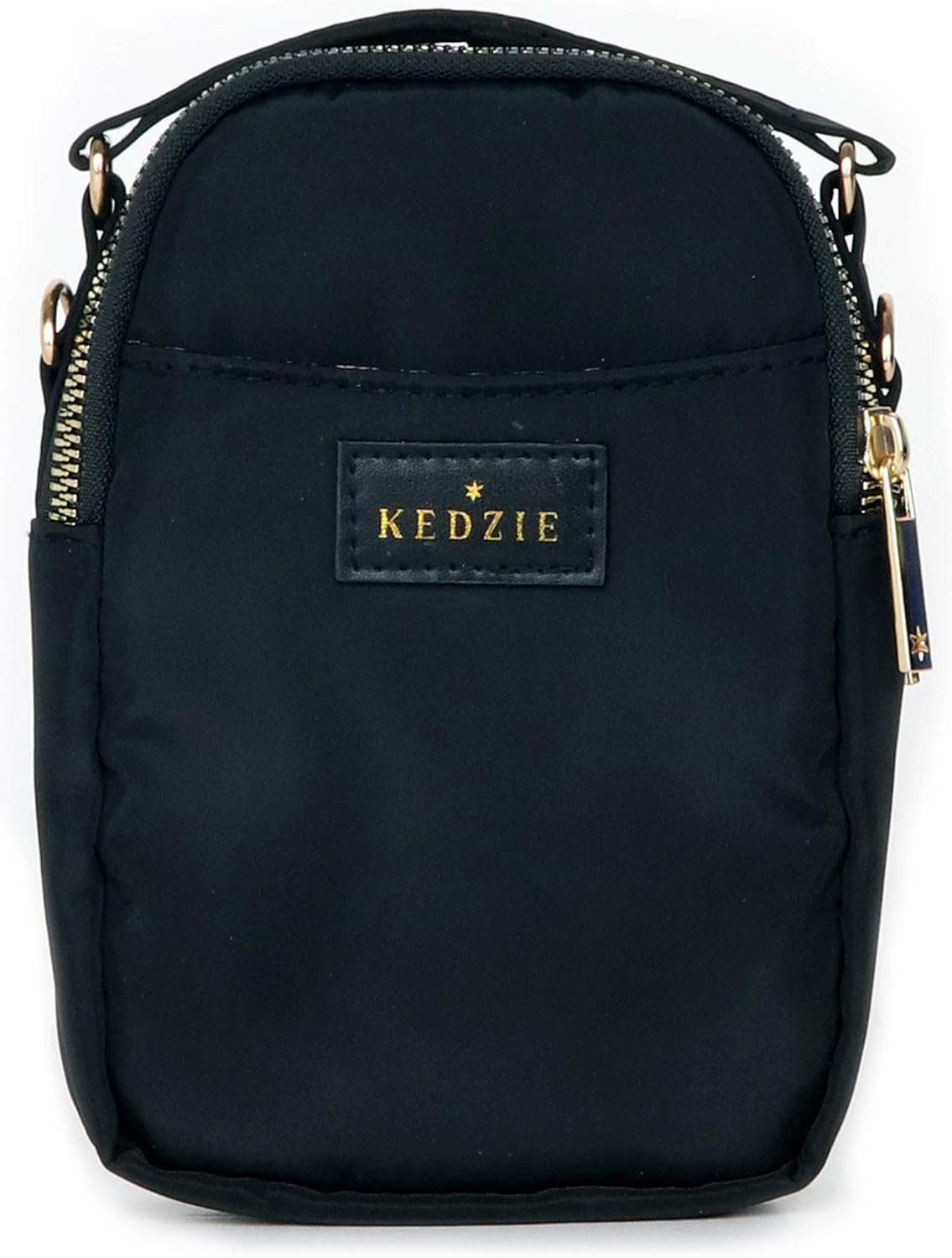 Kedzie Crosstown Crossbody Zipper Bag with Adjustable Strap Handbags